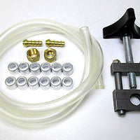 5/16" Fuel Line gas tube hose kit with ferrule press Triumph BSA ferrules crimp