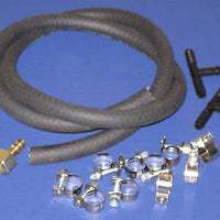 1/4" Fuel line kit Triumph Norton BSA PWK Amal gas clamps clips spigot