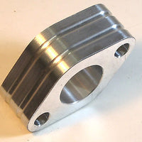 Triumph 500 finned carb spacer 1" 26mm concentric aluminum block 626 stack