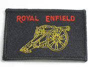Royal Enfield Patch Made In England cloth embroidered badge