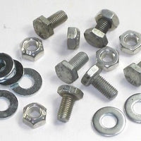 1971 and up Triumph fender bolt set and Washer nut 1/4x1/2-28 14-0101 14-1201