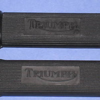 TRIUMPH foot rest rubbers Rear passenger pillon peg 82-1695 footrest rubber set
