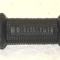 Triumph logo Kick lever Rubber 1963 - 80 650 750 open 57-2330 kickstart grommet