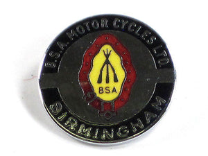 BSA Motorcycles LTD Birmningham lapel pin badge Made in England