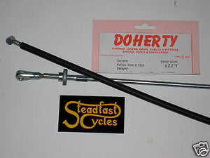 Brake cable front Doherty Triumph T100 T110 54 55 56 57 60-0305