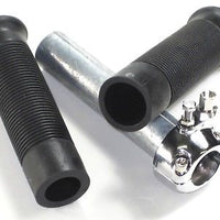 Throttle 1" single cable Jackhammer grips motorcycle 1 inch bars set 56500-79