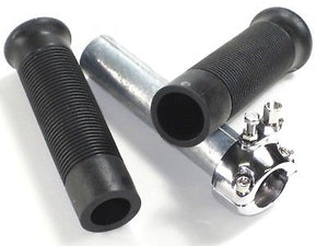 Throttle 1" single cable Jackhammer grips motorcycle 1 inch bars set 56500-79