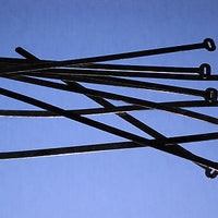 10 Wire ties black alloy 8" cable clip set BSA 75-9045 Triumph 82-9918 A65 T120