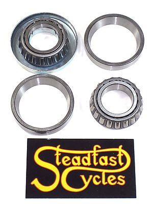 Tapered neck bearing steering set 1954 to 1970 Triumph 650 twin frame bearings