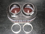 Norton Commando K & N air filter K&N dual carbs 1968 69 70 71 72 73 74 75 carb