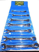 King Dick Whitworth ratcheting 7 pc wrench set 1/8 3/16 1/4 5/16 3/8 7/16 1/2"