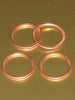 Washer crush copper for Access plug Triumph 1971 1972 rocker box washers 71-2080