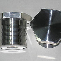 Norton Commando fork top nuts tube bolts Aluminum alloy caps deep 06-0345 A