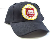 Lone Star hat vintage Beer baseball ball cap red white gold NEW adjustable back