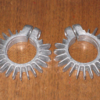 Exhaust pipe clamp head clamps 1 1/2" BSA 42-2848 aluminum A7 A10 A50 A65
