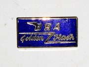 BSA Golden Flash lapel pin made in England classic vintage motorcycle