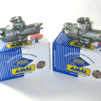 Amal aluminum 930 Premier Carburetor Set 30mm pair carbs R930 L930 Triumph BSA