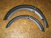 Triumph T100 front and rear fender set 97-1677 82-6965 500 twin steel UK Made * !