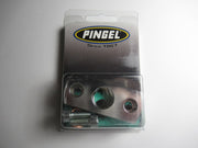 Adapter plate petcock to tank 3/8" NPT / 1.732 / 44mm bolt centers / For Pingel