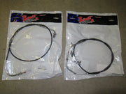 Triumph push pull throttle cable set Bonneville T100 2001 02 03 04 05 06 07 08
