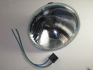7" headlight with H4 halogen bulb 12V 60/55W 516798 Triumph Norton BSA