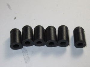 3/16" rubber vacuum cap  6 each