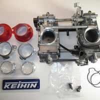 Triumph Dual carb kit Keihin performance race 39FCR-H Bonneville Thruxton 2000 39FCR