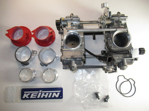 Triumph Dual carb kit Keihin performance race 39FCR-H Bonneville Thruxton 2000 39FCR
