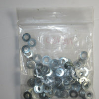 Flat washer small OD bag of 100 ID 1/8" OD 3/8 motorcycle