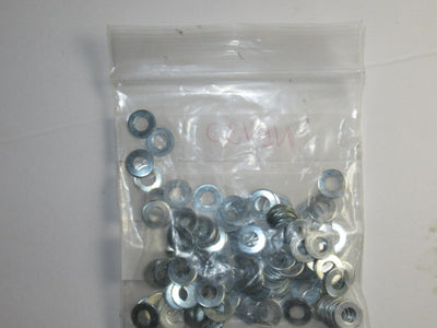 Flat washer small OD bag of 100 ID 1/8