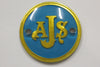 AJS tank badge blue & gold AMC petrol tank 1956 57 58 59 60 emblem 022520