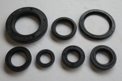 BSA engine oil seal kit set A50 A65 1962 1963 1964 65 66 67 68 69 70 71 72 seals