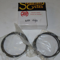 Triumph 650 plus 40 piston rings JCC plus .040 over sized unit 650 T120 TR6