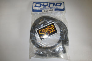 Dyna Hi-performance spark plug wires 7mm wire silicone copper core