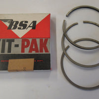 Triumph BSA triple piston ring set 750 +20  67m Trident T150 T160 rings NOS .020