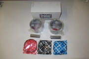 Triumph pre-unit piston set with rings plus 40 .040 over low compression 7:1  650