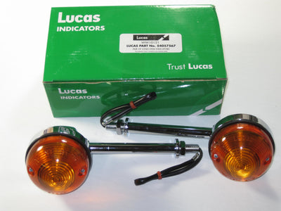 54057567 Lucas replica pair of turn signals long 6