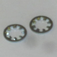 60-4256 2 serrated star washer set 3/16" or 2BA