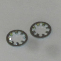 60-4256 2 serrated star washer set 3/16" or 2BA