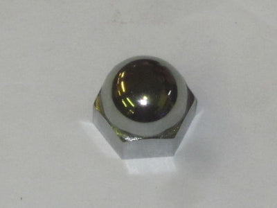 21-0550 acorn nut chrome 3/8 x 24 unf dome