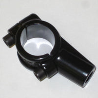 Universal mirror mount black 10mm threaded for 7/8" handlebars