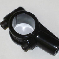 Universal mirror mount black 10mm threaded for 7/8" handlebars