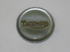 Triumph tank top badge T140 T120 5 speed OIF silver gold 83-4776 UK Made