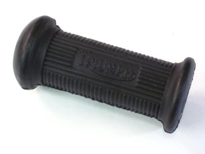 Triumph footrest rubber Rider front NF704 with logo