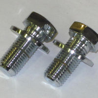 Headlight bolts pair chrome CEI 5/16 x 26 TPI Triumph 112201 500 650 bolt set