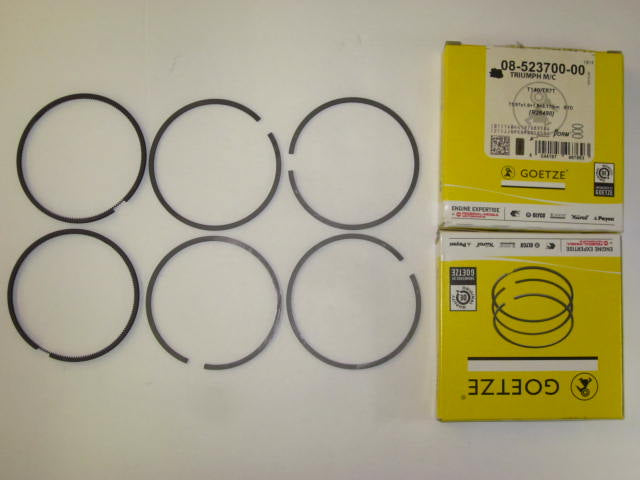 Triumph Bonneville 750 T140 TR7 76mm +040 Piston Ring Set – Classic Motorcycle Engine Parts