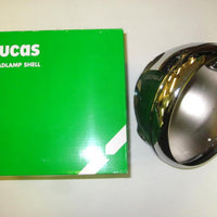 99-7098 Lucas headlight shell 1978 green box S700 Norton Commando Triumph T120