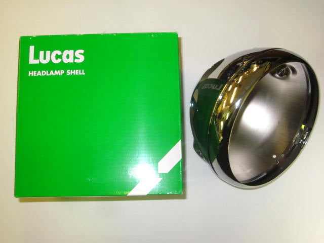 Genuine Lucas headlight shell 1978 green box S700 Norton Commando