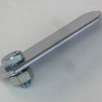 3" muffler bracket chrome motorcycle