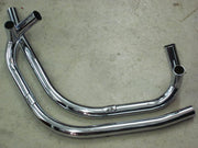 Triumph 750 twin header pipes with crossover 71-3755 71-3758 1973-79 T140 TR7
